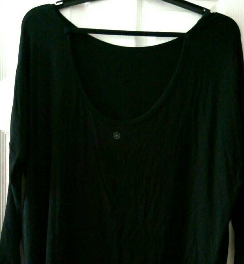 Asymetrical emerald green top -  XS  NWOT